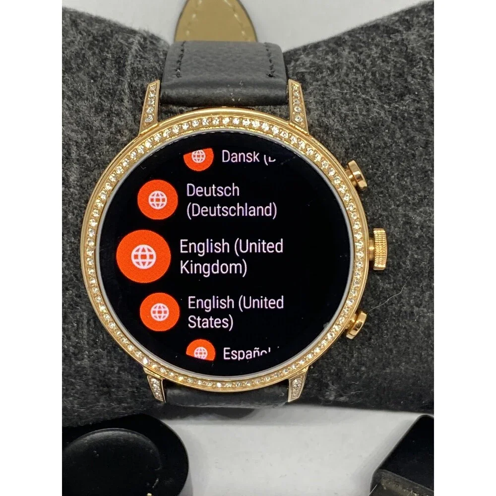 Fossil Gen 4 Authentic Digital Dial Smart Watch Custom Band FTW6011 LT441